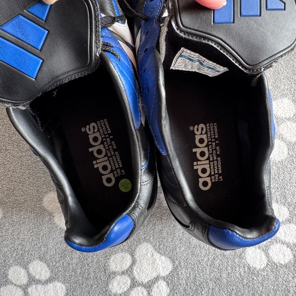 Vintage Adidas Cleats Men's 11.5 Soccer Football Leather 1999 - Picture 10 of 12